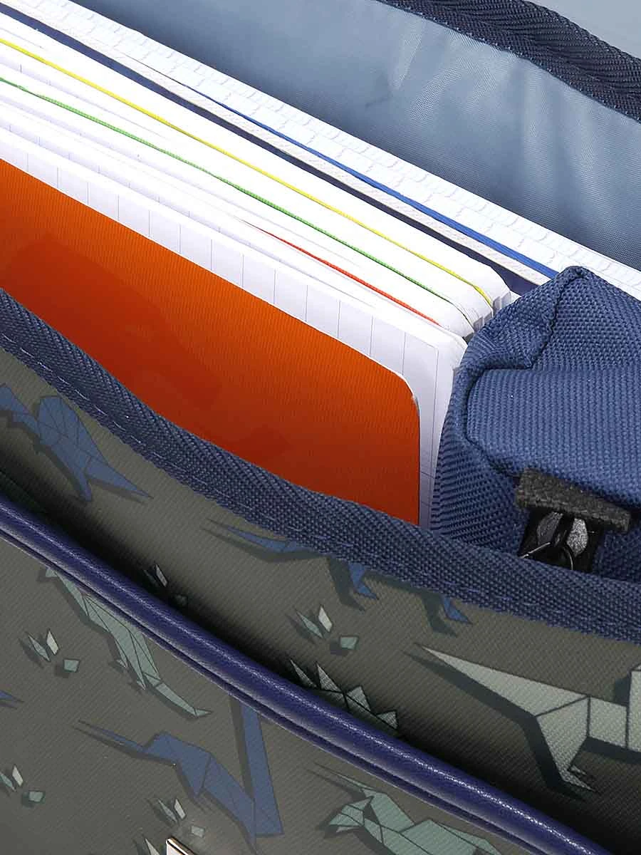 Mini Cartable Caramel & Cie Dinogami 32 Cm 9 Mini Cartable Caramel & Cie Dinogami 32 Cm – Image 9