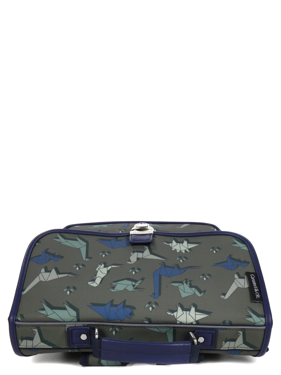 Mini Cartable Caramel & Cie Dinogami 32 Cm 7 Mini Cartable Caramel & Cie Dinogami 32 Cm – Image 7