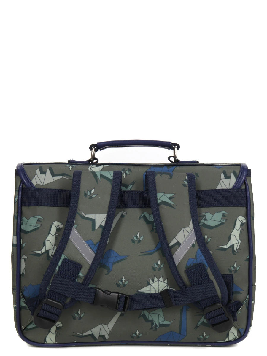 Mini Cartable Caramel & Cie Dinogami 32 Cm 3 Mini Cartable Caramel & Cie Dinogami 32 Cm – Image 3