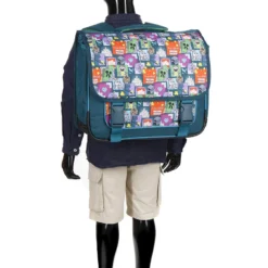 Cartable Minecraft Collection 38 Cm -Promos Voyage Sac Boutique cartables scolaires dessins animes 775766z