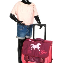 Cartable à Roulettes Cybel Au Galop 38 Cm 30 Cartable à Roulettes Cybel Au Galop 38 Cm -Promos Voyage Sac Boutique cartables scolaires dessins animes 783244z