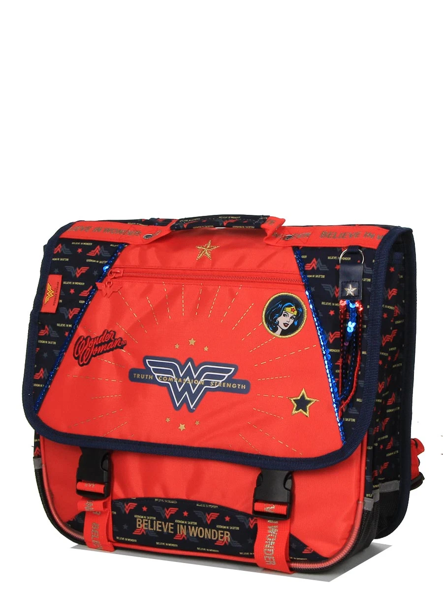 Cartable Wonder Woman Believe 38 Cm 1 Cartable Wonder Woman Believe 38 Cm