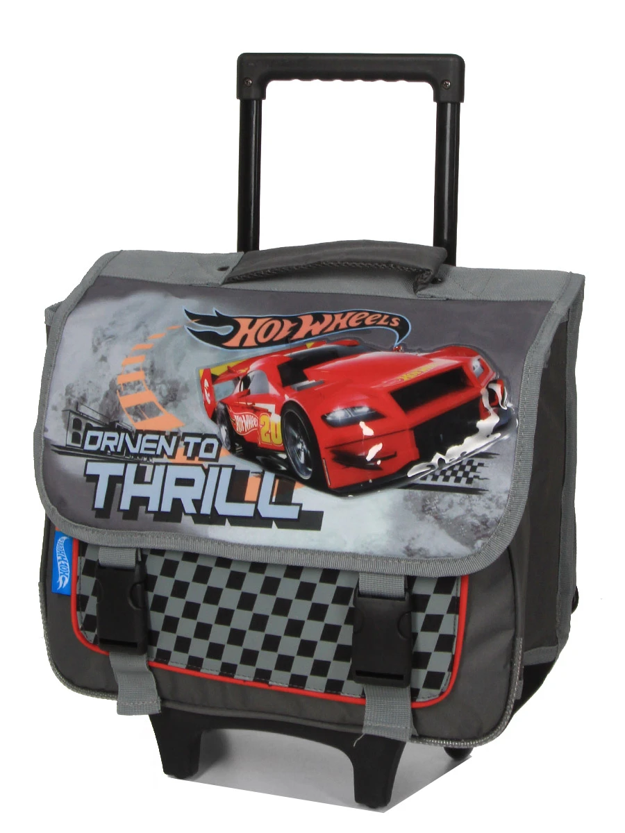 Cartable à Roulettes Hot Wheels Thrill 38 Cm 1 Cartable à Roulettes Hot Wheels Thrill 38 Cm