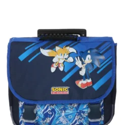 Cartable à Roulettes Sonic & Tails 38 Cm -Promos Voyage Sac Boutique cartables scolaires dessins animes 871271z