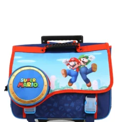 Cartable à Roulettes Super Mario Etoile D'Or 41 Cm 19 Cartable à Roulettes Super Mario Etoile D'Or 41 Cm -Promos Voyage Sac Boutique cartables scolaires dessins animes 871957z