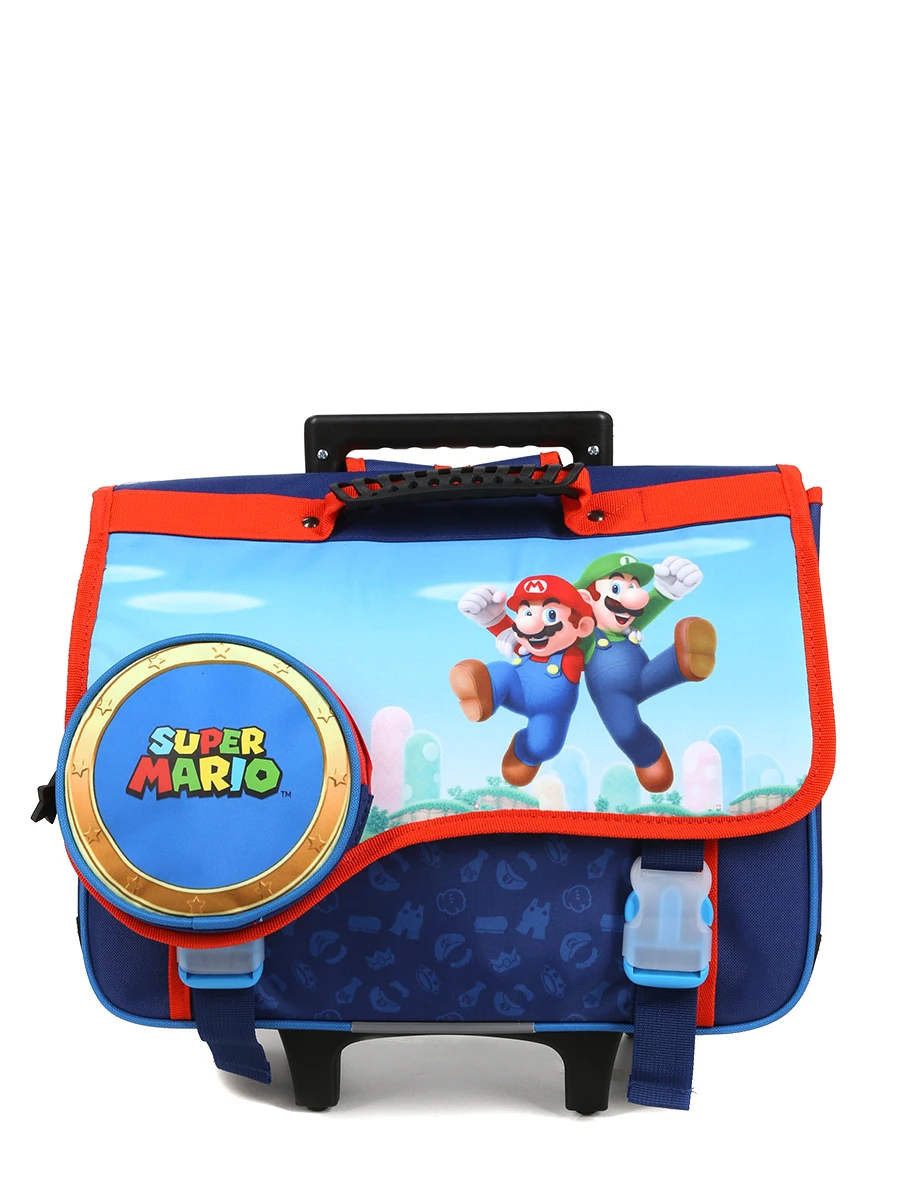 Cartable à Roulettes Super Mario Etoile D'Or 41 Cm 3 Cartable à Roulettes Super Mario Etoile D'Or 41 Cm – Image 3