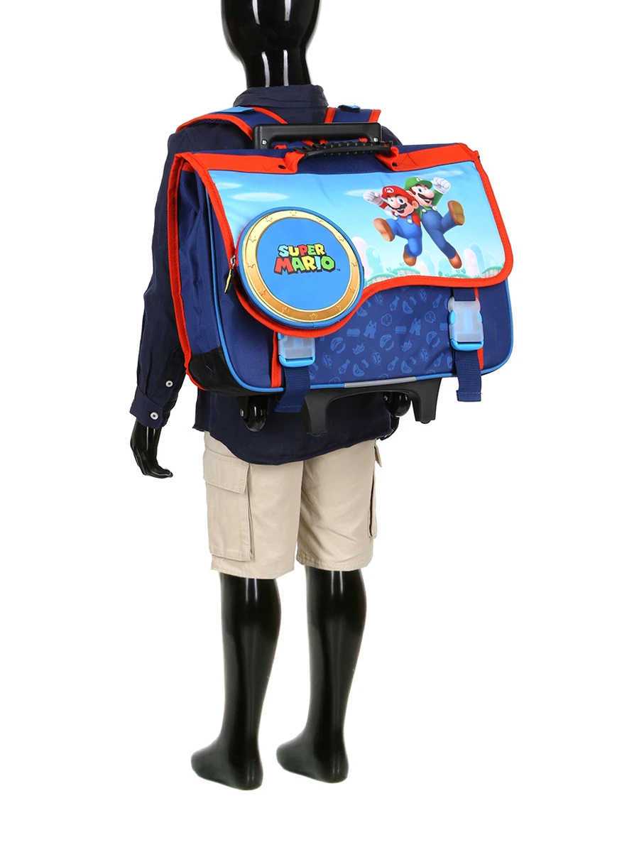Cartable à Roulettes Super Mario Etoile D'Or 41 Cm 17 Cartable à Roulettes Super Mario Etoile D'Or 41 Cm – Image 17