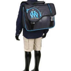 Cartable Olympique De Marseille 38 Cm -Promos Voyage Sac Boutique cartables scolaires football 872039z