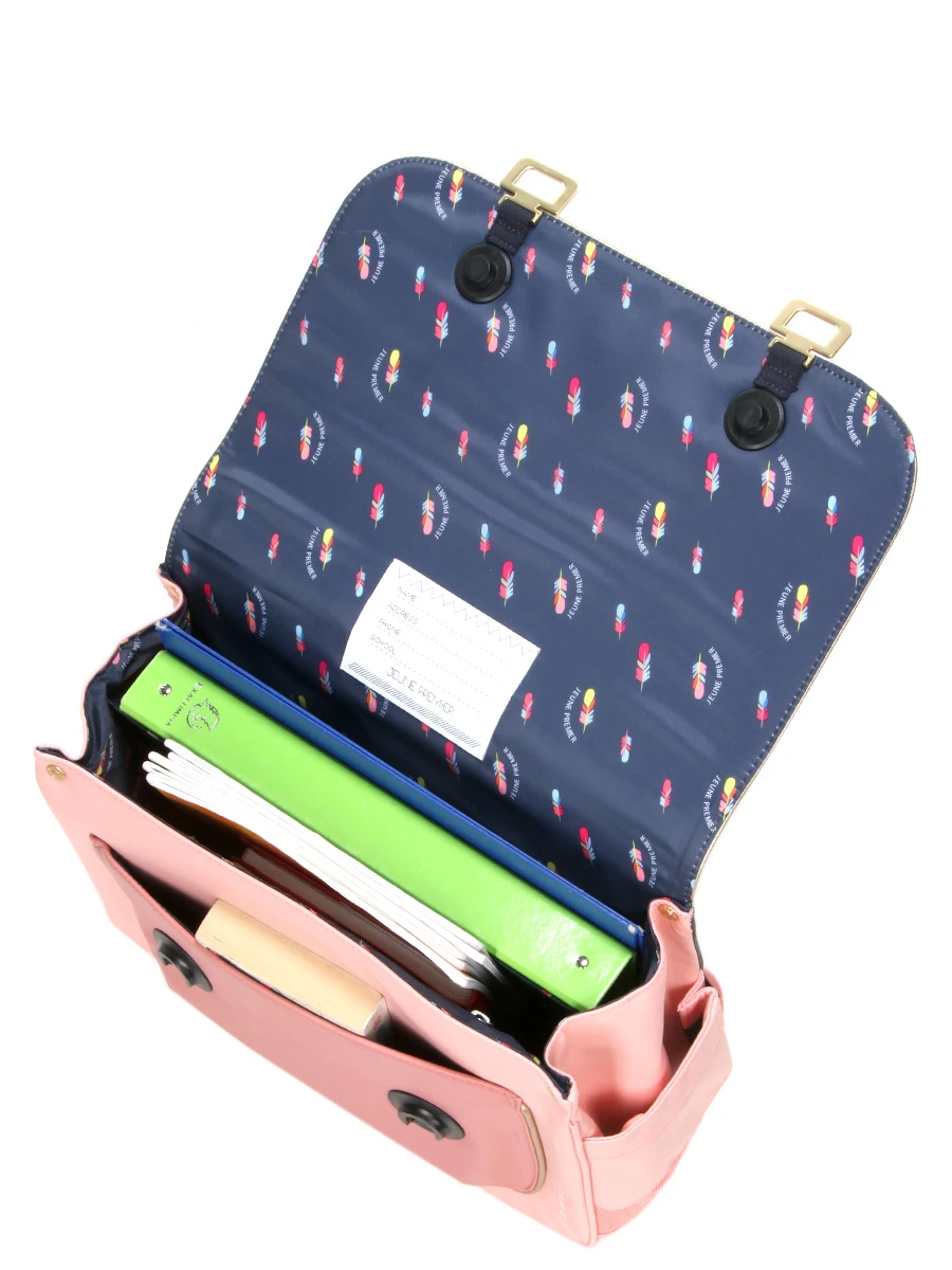 Cartable Jeune Premier It Bag Midi Cherry Pompon 38 Cm 9 Cartable Jeune Premier It Bag Midi Cherry Pompon 38 Cm – Image 9