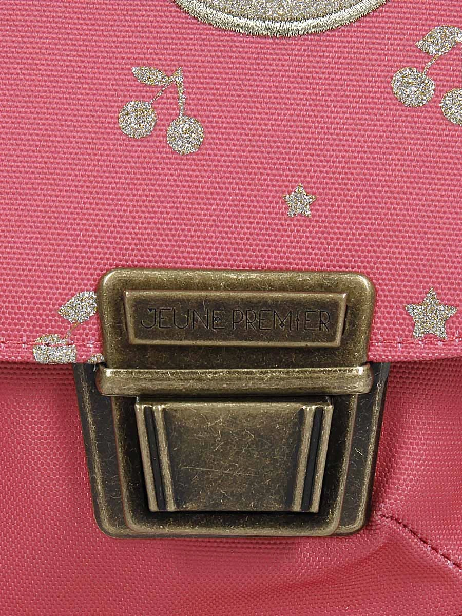 Cartable Jeune Premier It Bag Midi Cherry Glitter Pink 38 Cm 15 Cartable Jeune Premier It Bag Midi Cherry Glitter Pink 38 Cm – Image 15