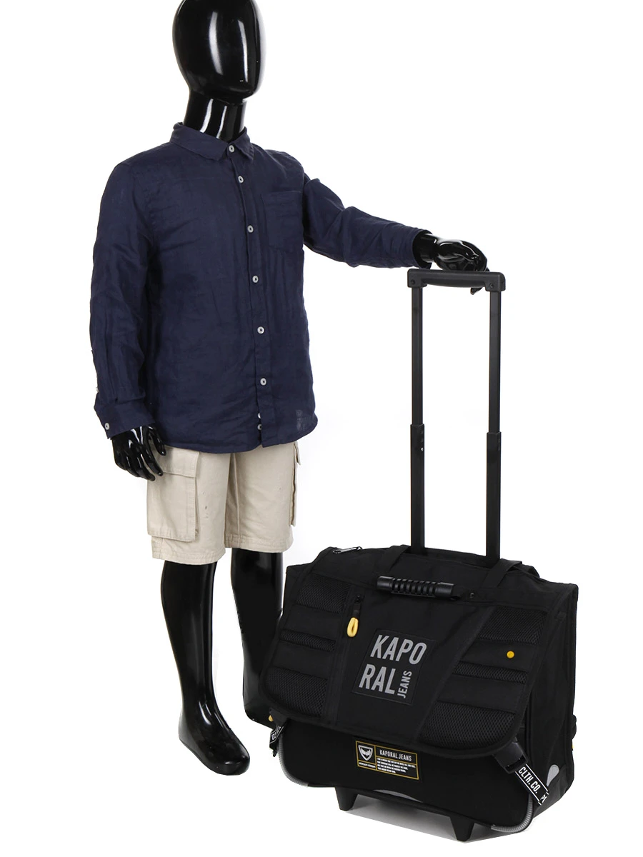 Cartable à Roulettes Kaporal Basic 41 Cm 18 Cartable à Roulettes Kaporal Basic 41 Cm – Image 18