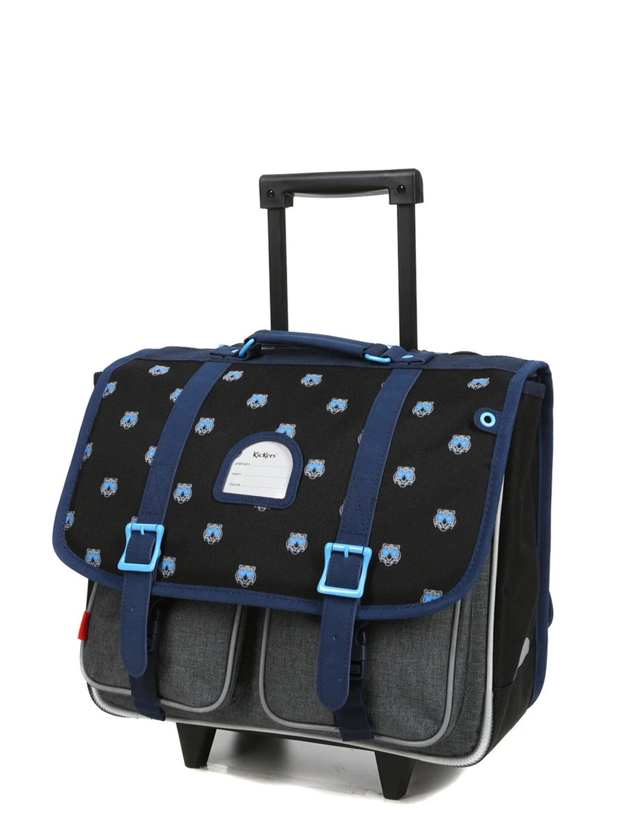 Cartable à Roulettes Kickers Boy Tiger 38 Cm 1 Cartable à Roulettes Kickers Boy Tiger 38 Cm