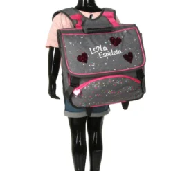 Cartable à Roulettes Lola Espeleta Heart 38 Cm -Promos Voyage Sac Boutique cartables scolaires lola espeleta 751458z