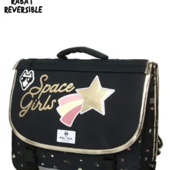 Cartable Réversible Pol Fox Space Girls 38 Cm