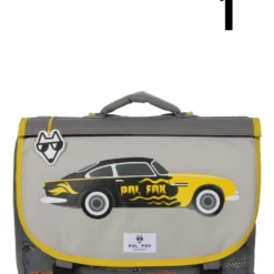Cartable Réversible Pol Fox Racing 38 Cm -Promos Voyage Sac Boutique cartables scolaires pol fox 754328z