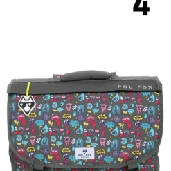 Cartable Réversible Pol Fox Rider 41 Cm -Promos Voyage Sac Boutique cartables scolaires pol fox 840896z
