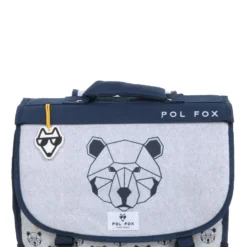 Cartable Réversible Pol Fox Bear 35 Cm -Promos Voyage Sac Boutique cartables scolaires pol fox 841586z