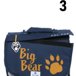 Cartable Réversible Pol Fox Bear 35 Cm -Promos Voyage Sac Boutique cartables scolaires pol fox 841601z