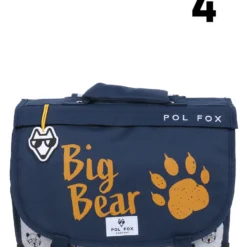 Cartable Réversible Pol Fox Bear 35 Cm -Promos Voyage Sac Boutique cartables scolaires pol fox 841603z