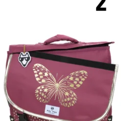 Cartable Réversible Pol Fox Butterfly 38 Cm -Promos Voyage Sac Boutique cartables scolaires pol fox 841760z
