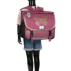 Cartable Réversible Pol Fox Butterfly 38 Cm -Promos Voyage Sac Boutique cartables scolaires pol fox 841765z