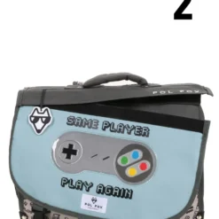 Cartable Réversible Pol Fox Gamer 38 Cm -Promos Voyage Sac Boutique cartables scolaires pol fox 841806z