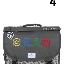 Cartable Réversible Pol Fox Gamer 38 Cm -Promos Voyage Sac Boutique cartables scolaires pol fox 841810z