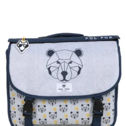 Cartable à Roulettes Réversible Pol Fox Bear 38 Cm -Promos Voyage Sac Boutique cartables scolaires pol fox 842157z