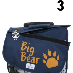 Cartable à Roulettes Réversible Pol Fox Bear 38 Cm -Promos Voyage Sac Boutique cartables scolaires pol fox 842174z
