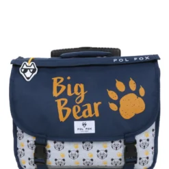 Cartable à Roulettes Réversible Pol Fox Bear 38 Cm -Promos Voyage Sac Boutique cartables scolaires pol fox 842175z