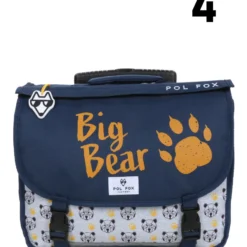 Cartable à Roulettes Réversible Pol Fox Bear 38 Cm -Promos Voyage Sac Boutique cartables scolaires pol fox 842176z