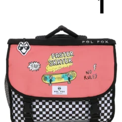 Cartable à Roulettes Réversible Pol Fox Skate 2 - 38 Cm -Promos Voyage Sac Boutique cartables scolaires pol fox 842576z