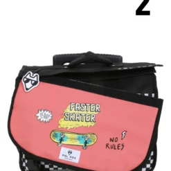 Cartable à Roulettes Réversible Pol Fox Skate 2 - 38 Cm -Promos Voyage Sac Boutique cartables scolaires pol fox 842591z