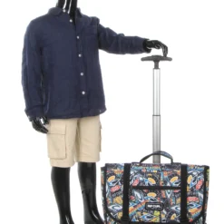 Cartable à Roulettes Rip Curl Mayhem Wheeley Satchel 38 Cm -Promos Voyage Sac Boutique cartables scolaires rip curl 856126z