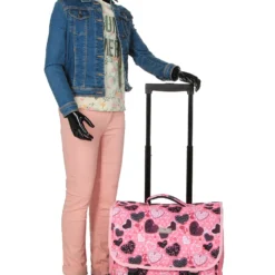 Cartable à Roulettes Snowball Romantique Coeur 41 Cm -Promos Voyage Sac Boutique cartables scolaires snowball 784927z