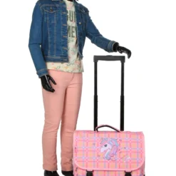 Cartable à Roulettes Snowball Romantique Licorne 41 Cm -Promos Voyage Sac Boutique cartables scolaires snowball 785158z