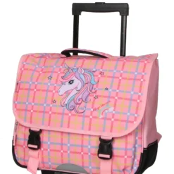 Cartable à Roulettes Snowball Romantique Licorne 41 Cm