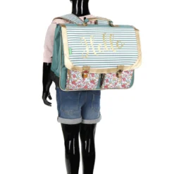 Cartable Tann's Lucie 38 Cm - 2 Boucles -Promos Voyage Sac Boutique cartables scolaires tanns 760963z