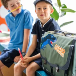 Cartable Tann's Oscar 38 Cm - 2 Boucles -Promos Voyage Sac Boutique cartables scolaires tanns 850718z