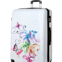 Ensemble 3 Valises Madisson Orchidées -Promos Voyage Sac Boutique ensemble valise madisson 577810z