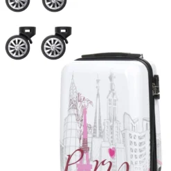 Ensemble 4 Valises Madisson Monuments Paris -Promos Voyage Sac Boutique ensemble valise madisson 770617z
