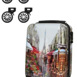 Ensemble 4 Valises Madisson Romantique Paris -Promos Voyage Sac Boutique ensemble valise madisson 800226z