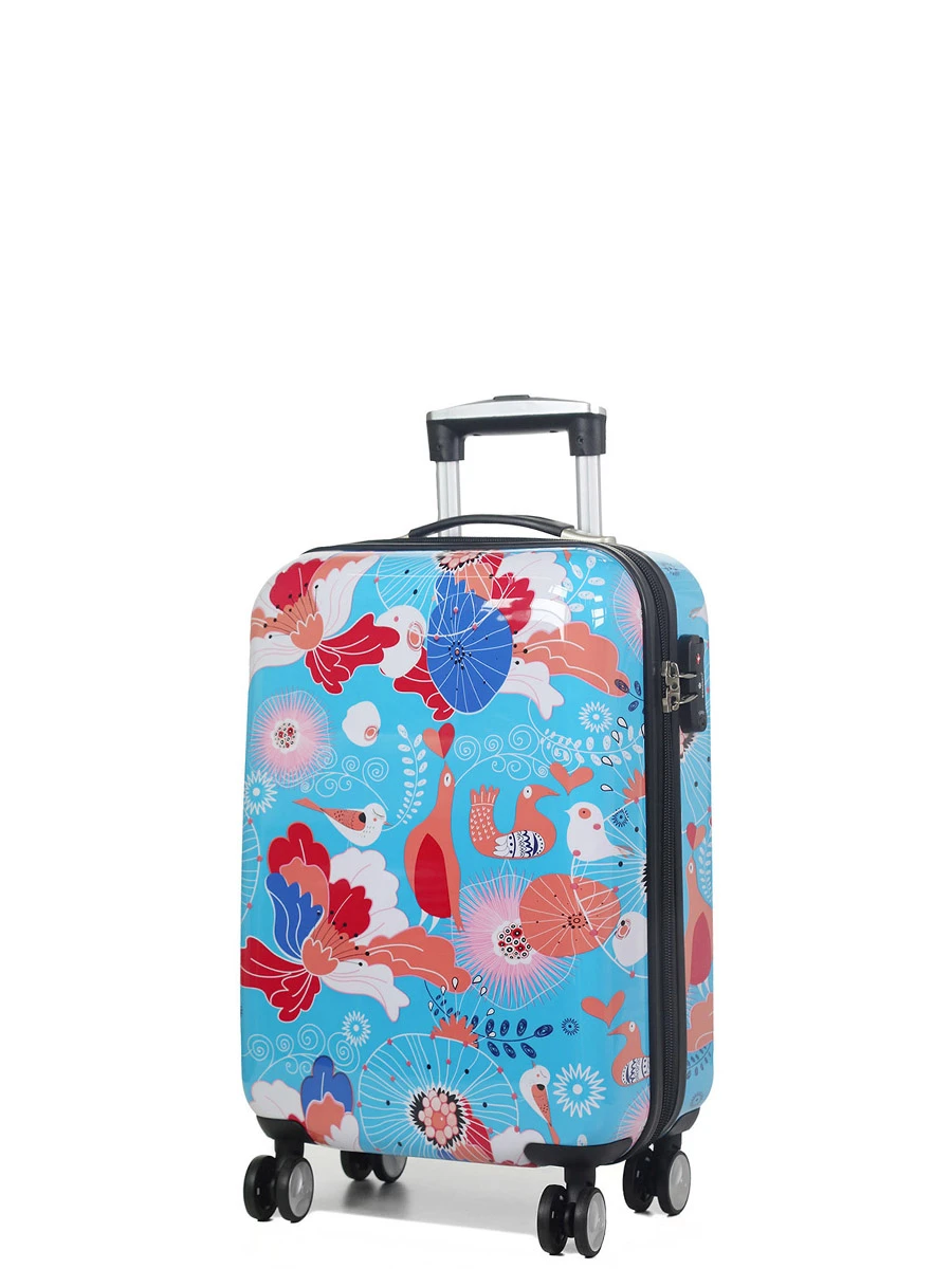 Ensemble 3 Valises Snowball Flowers & Birds 1 Ensemble 3 Valises Snowball Flowers & Birds