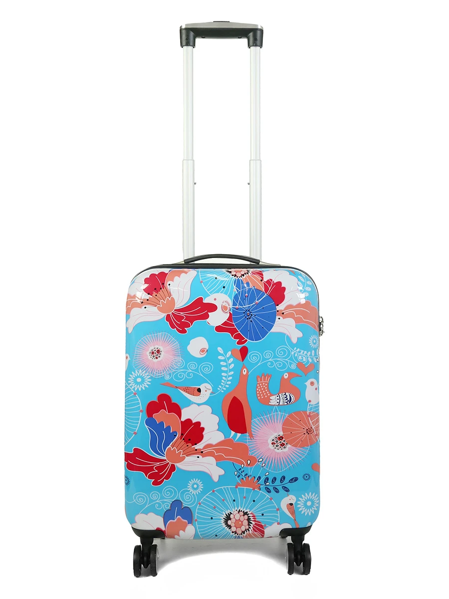 Ensemble 3 Valises Snowball Flowers & Birds 2 Ensemble 3 Valises Snowball Flowers & Birds – Image 2