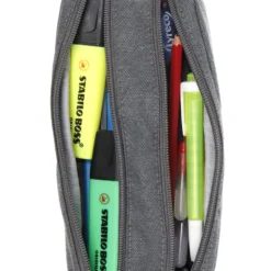 Trousse Caramel & Cie Eclair - 2 Compartiments -Promos Voyage Sac Boutique trousse scolaire caramel cie 756459z