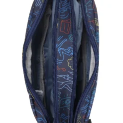 Trousse Caramel & Cie Skatepark - 2 Compartiments -Promos Voyage Sac Boutique trousse scolaire caramel cie 783304z