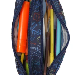 Trousse Caramel & Cie Skatepark - 2 Compartiments -Promos Voyage Sac Boutique trousse scolaire caramel cie 783305z