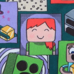 Trousse Minecraft Collection - 2 Compartiments -Promos Voyage Sac Boutique trousse scolaire dessins animes 855232z