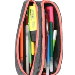 Trousse Cheval - 2 Compartiments 18 Trousse Cheval - 2 Compartiments -Promos Voyage Sac Boutique trousse scolaire dessins animes 861864z