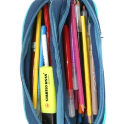 Trousse Dino Wild - 2 Compartiments -Promos Voyage Sac Boutique trousse scolaire dessins animes 861875z